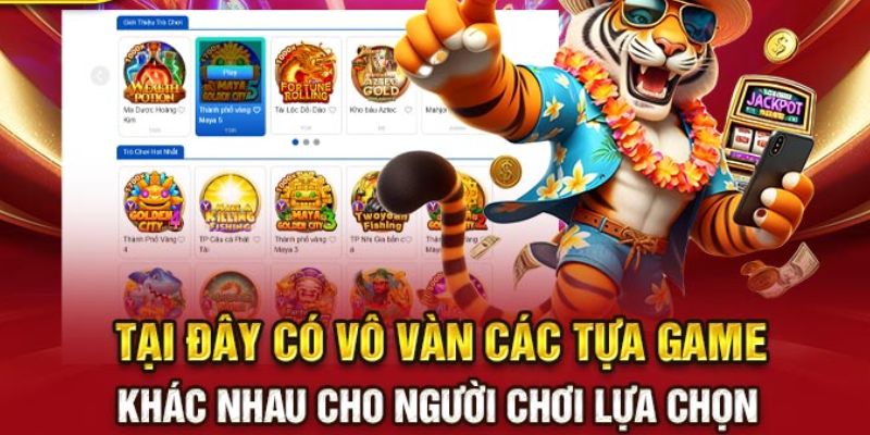 Kho tàng game đồ sộ có tại 7M